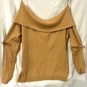 NWT H&M off the shoulder sweater top